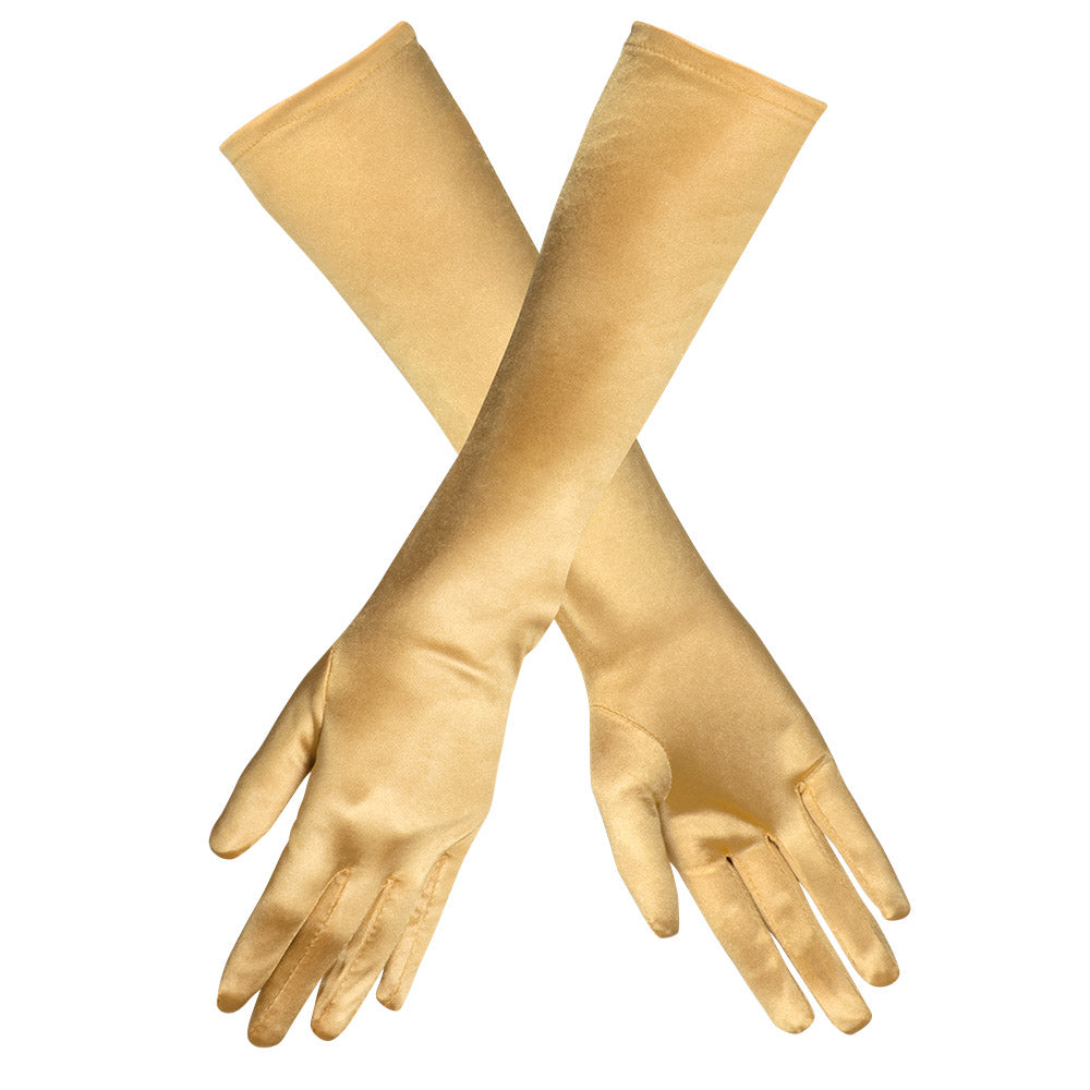 die goldene handschuhe Goldene Satin Handschuhe